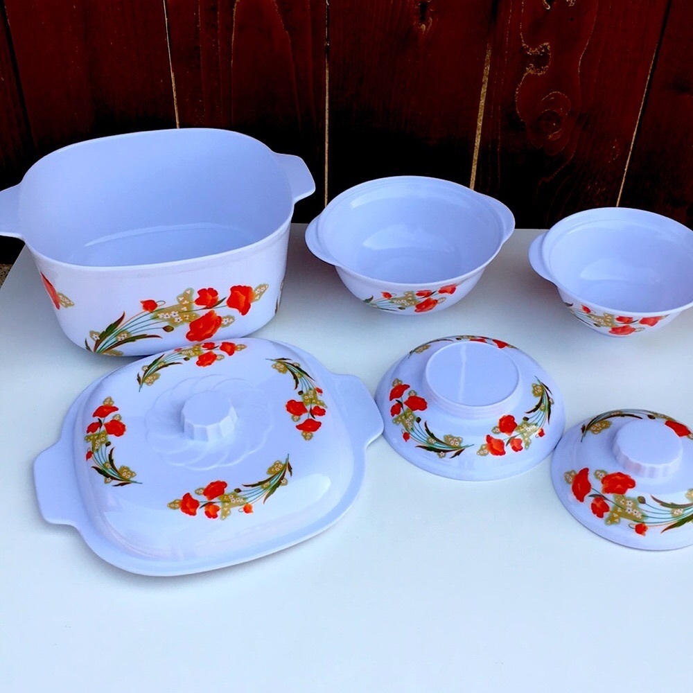 Vintage Melamine Ware Dinner Set